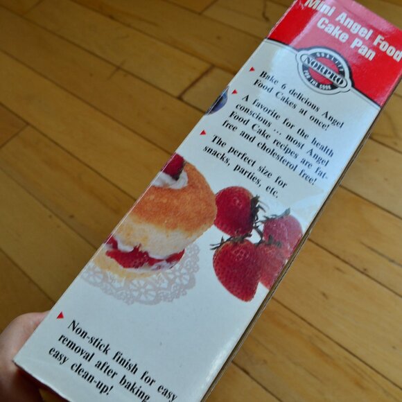 Norpro Nonstick Mini Angel Food Cake Pan Model No. 3975 NEW - Picture 8 of 14